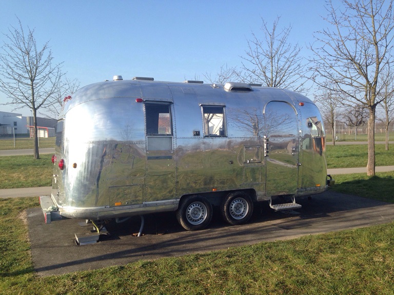 vintage travel trailer